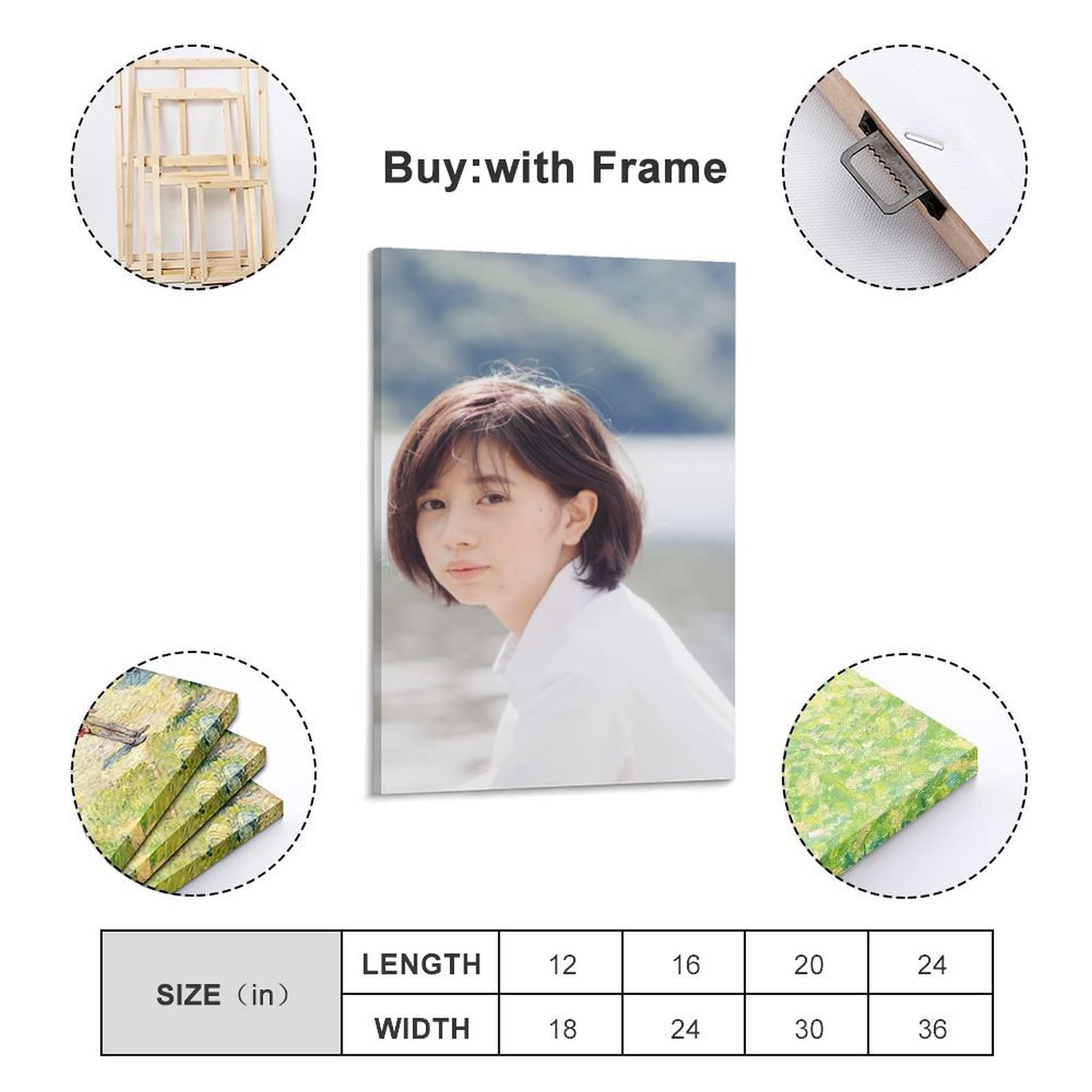 Amazon.co.jp: 桜田ひより下着セクシー写真ポスター絵画 アートパネル